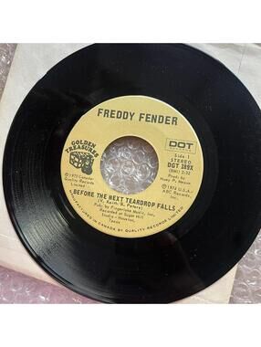 Freddy Fender-Waiting for your Love/Before the Next Teardrop Falls 45rpm VG+ R24